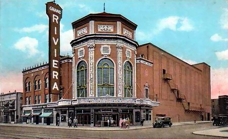 Riviera Theatre - Post Card View